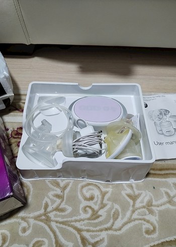 Philips Avent Natural Göğüs Pompası Beyaz - Görsel 2