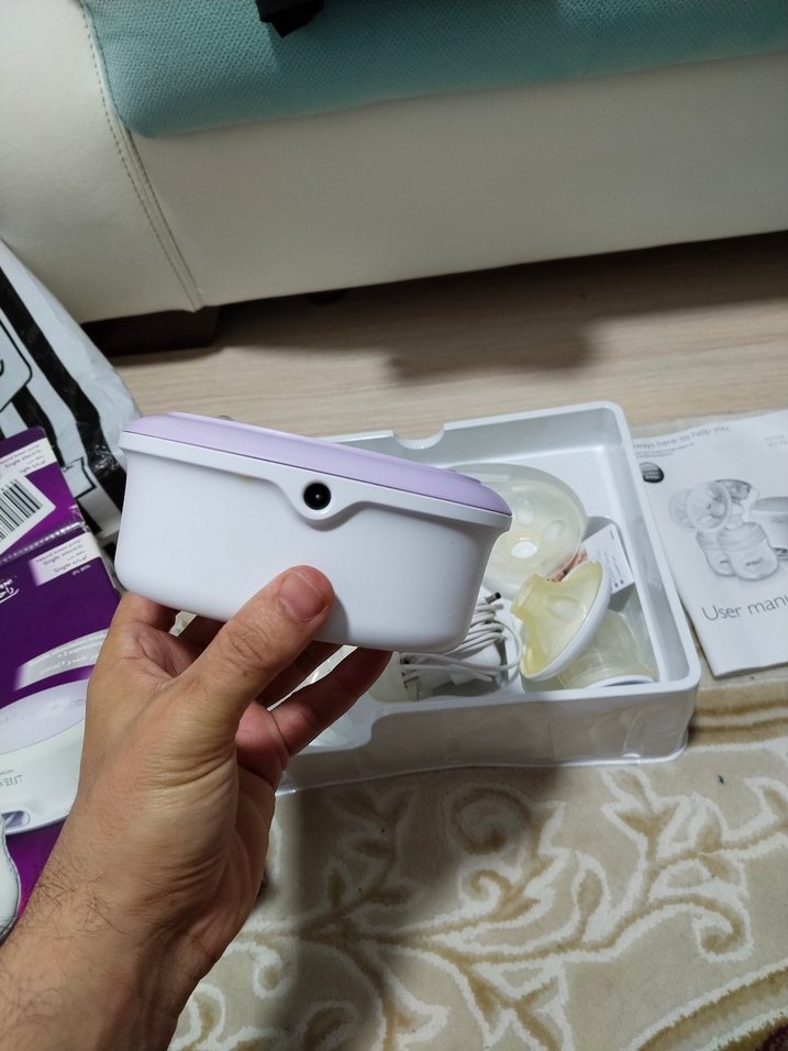 Philips Avent Natural Göğüs Pompası Beyaz - Görsel 5