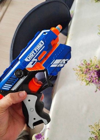 Renkli Mavi Oyuncak Tabanca - Görsel 4