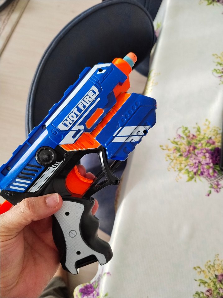 Renkli Mavi Oyuncak Tabanca - Görsel 4