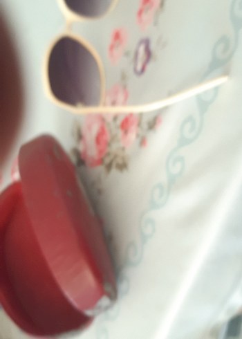 Şeffaf Bej Retro Kadın Güneş Gözlüğü - Görsel 6