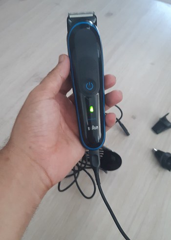 Mavi Erkek Bakım Seti Şarjlı Traş Makinesi - Görsel 6