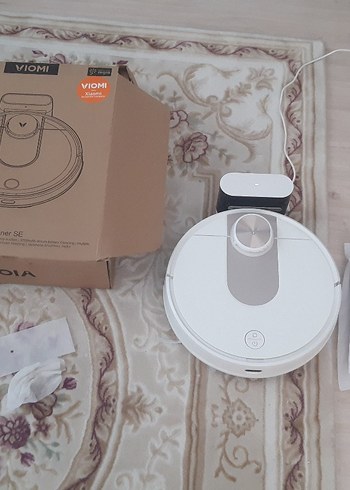 VIOMI Beyaz Akıllı Robot Süpürge