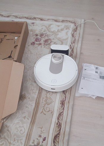 VIOMI Beyaz Akıllı Robot Süpürge - Görsel 5