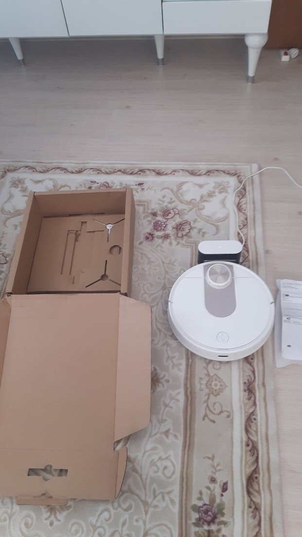 VIOMI Beyaz Akıllı Robot Süpürge - Görsel 4