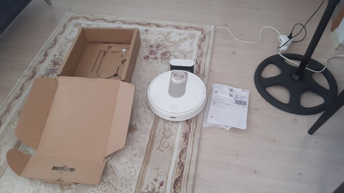 VIOMI Beyaz Akıllı Robot Süpürge - Görsel 5