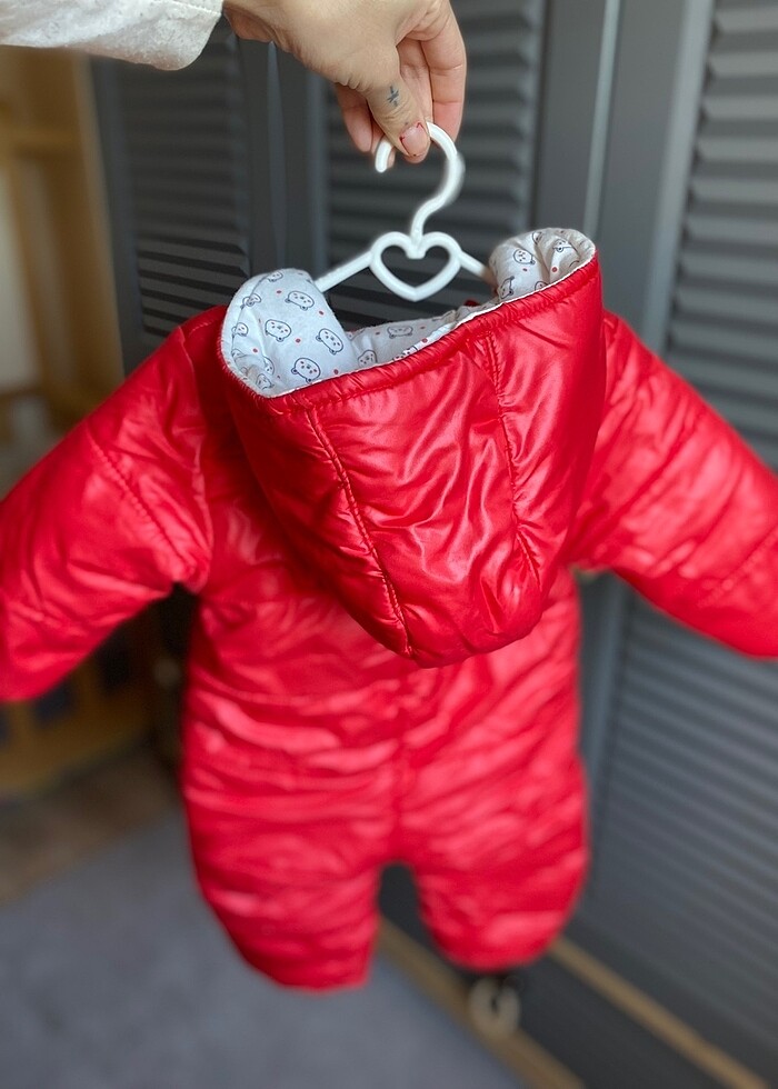 Astronot kar tulumu mont - Görsel 2