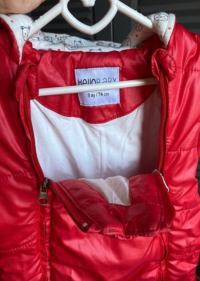 Astronot kar tulumu mont - Görsel 3