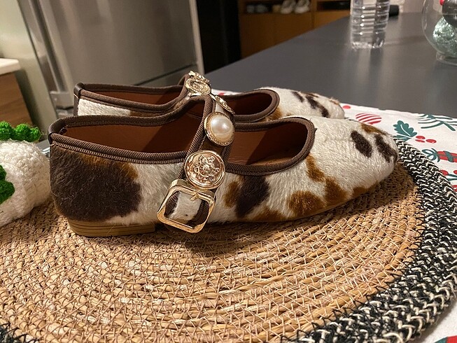 LUTVELİZADE vintage tasarım babet