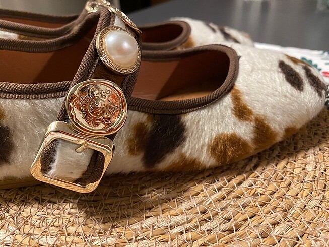 36 Beden vintage tasarım babet