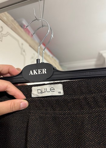 LC Waikiki Kahverengi Kadın Kumaş Pantolon
