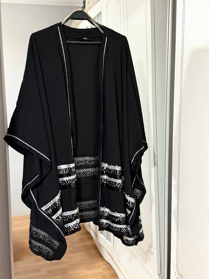 Nakışlı Abaya Kaftan - Görsel 3