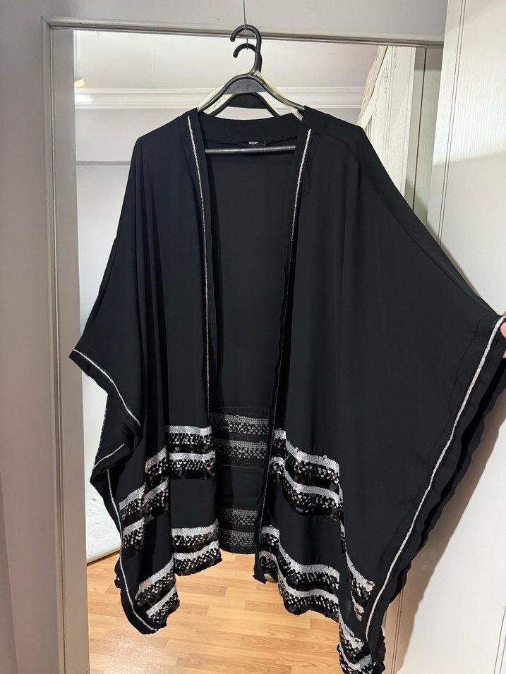 Nakışlı Abaya Kaftan - Görsel 2