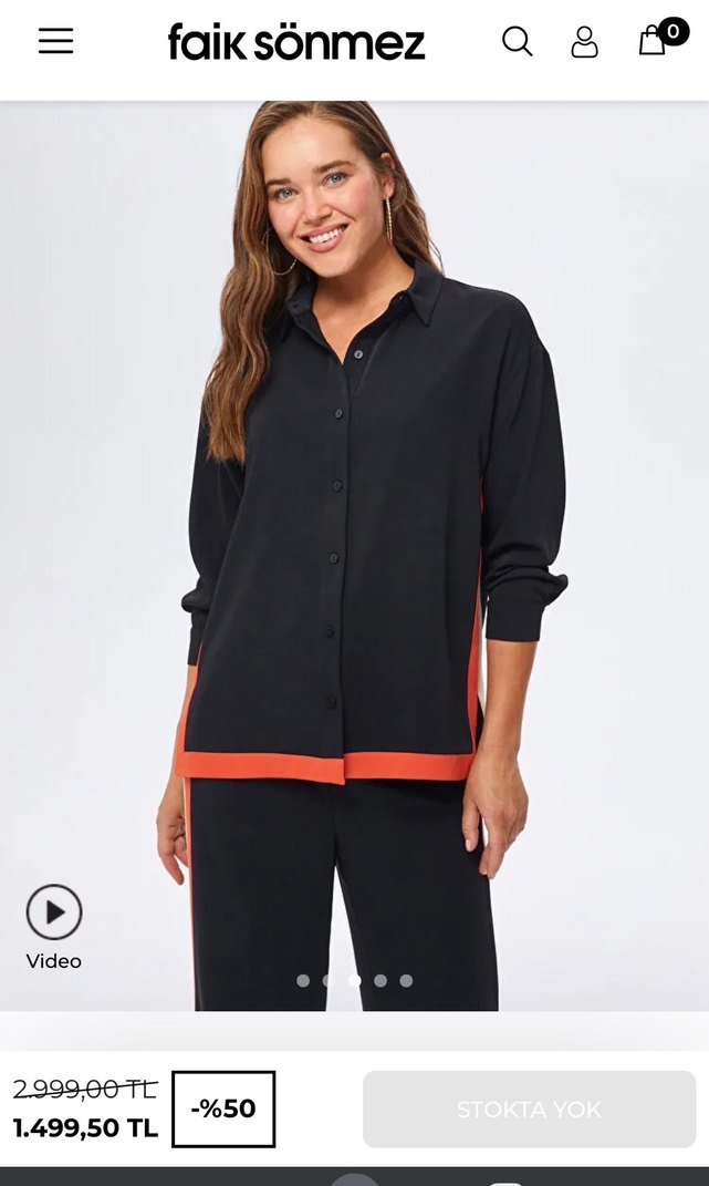 Faik Sönmez Gömlek - Görsel 4