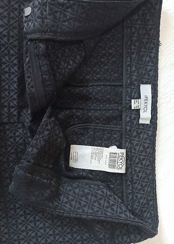 Siyah Kadın Kumaş Pantolon - Normal Boy - Görsel 4