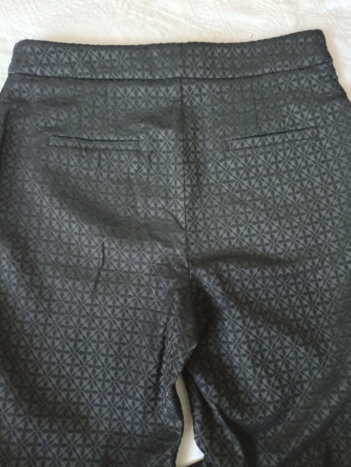 Siyah Kadın Kumaş Pantolon - Normal Boy - Görsel 5