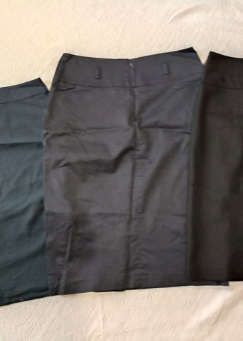 Kadın Siyah Midi Kalem Etek - Görsel 6