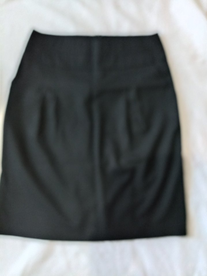 Kadın Siyah Midi Kalem Etek - Görsel 2