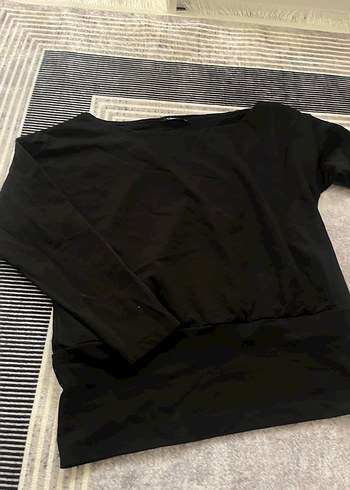Sıfır kayık yaka bluz - Görsel 2