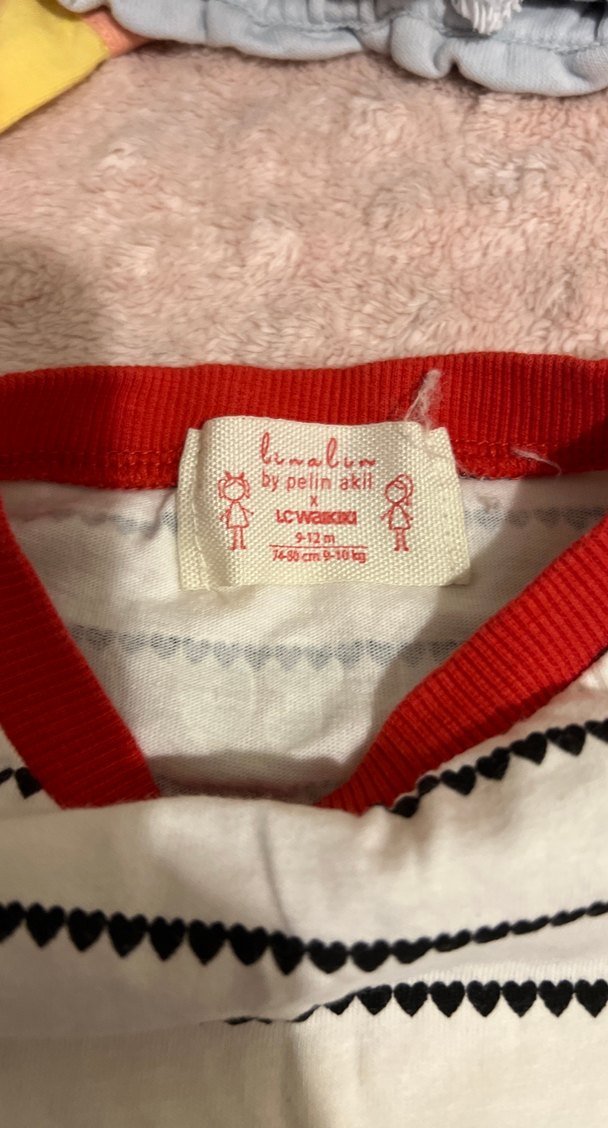 Lcw Kız Çocuk Uzun Kollu Çizgili Tişört - Görsel 2