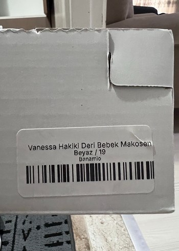 Diğer İlk Adım Kız Bebek Beyaz Fiyonklu Ayakkabı