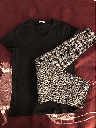 Tayt tshirt takım
