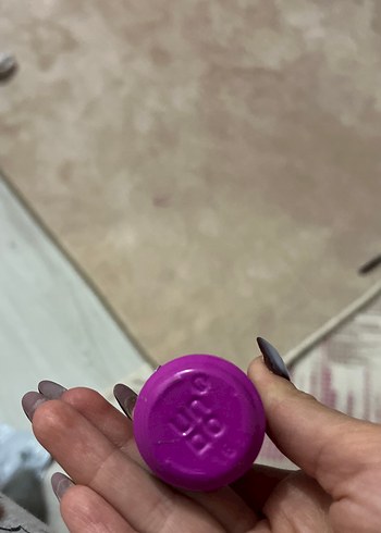 Mor LED/UV Üst Kat Oje - Görsel 3