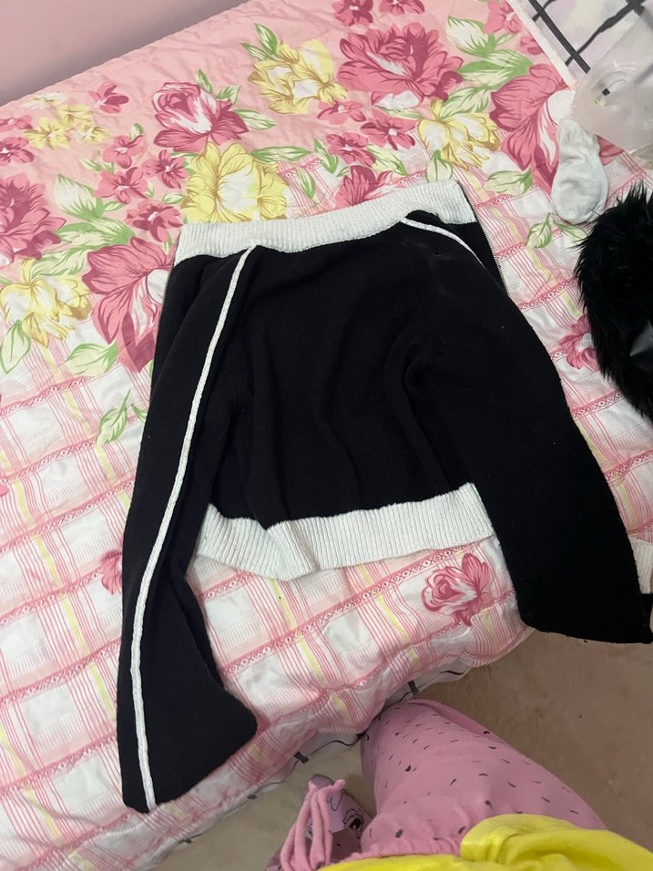 Fermuarlı Siyah Yüksek Yakalı Kadın Ceket - Görsel 5