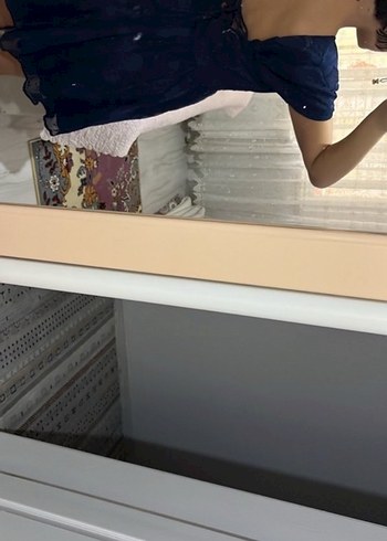 Lacivert Straplez Midi Gotik Elbise - Görsel 4