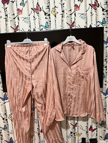 xxl Beden pembe Renk Hamile pijama takımı
