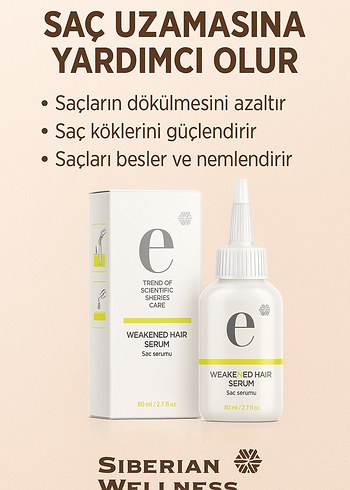 Saç Uzamasına Yardımcı Serum 80 ml - Görsel 2