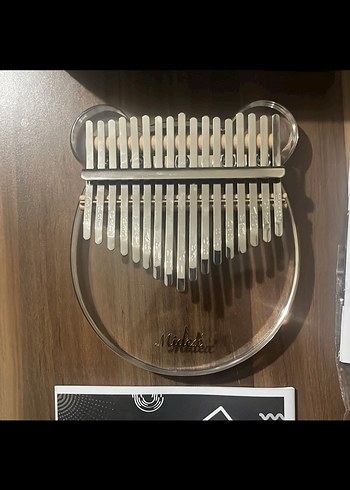 Kalimba Şeffaf Müzik Aleti Seti - Görsel 2