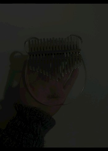 Kalimba Şeffaf Müzik Aleti Seti - Görsel 3