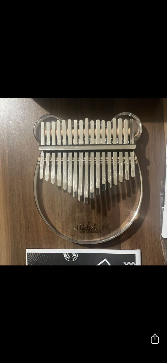 Kalimba Şeffaf Müzik Aleti Seti - Görsel 2