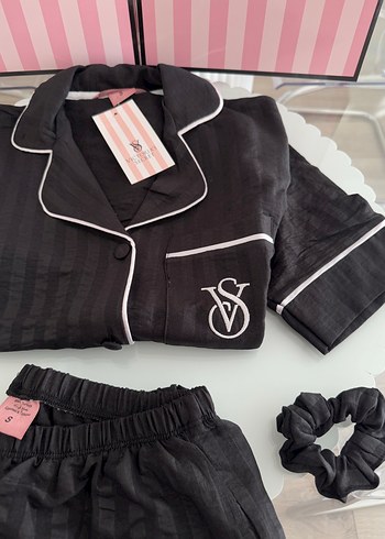 Victoria s Secret Victoria's Secret PAMUKLU PİJAMA TAKIMI