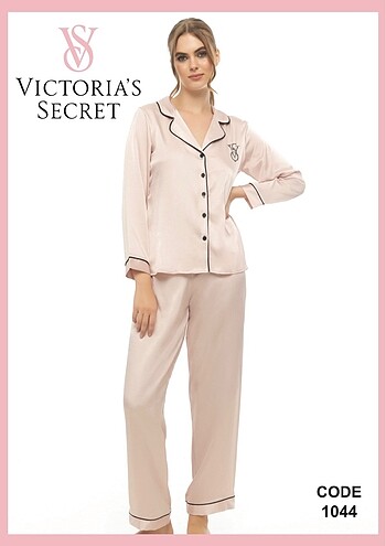 Victoria s Secret VİCTORİA SECRET SATEN PİJAMA TAKIMI S