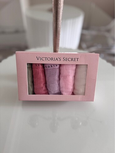 s Beden Victoria Secret Pamuklu 5 Li Tanga Seti S beden