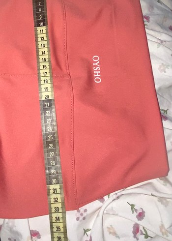 xl Beden Oysho Pembe XL tayt yüksek bel