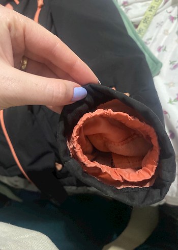 s Beden siyah Renk Fermuarlı Siyah Kadın kayak ceket