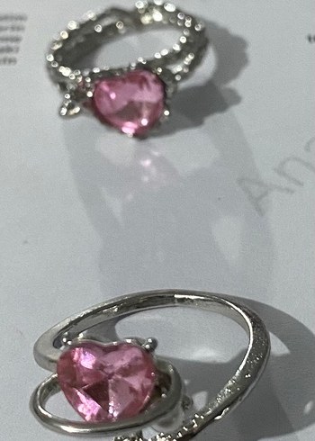 Y2K 3 yüzük 1 bileklik set - Görsel 4