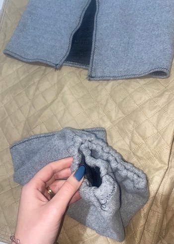 Kız Çocuk Gri etekli takım - Görsel 2