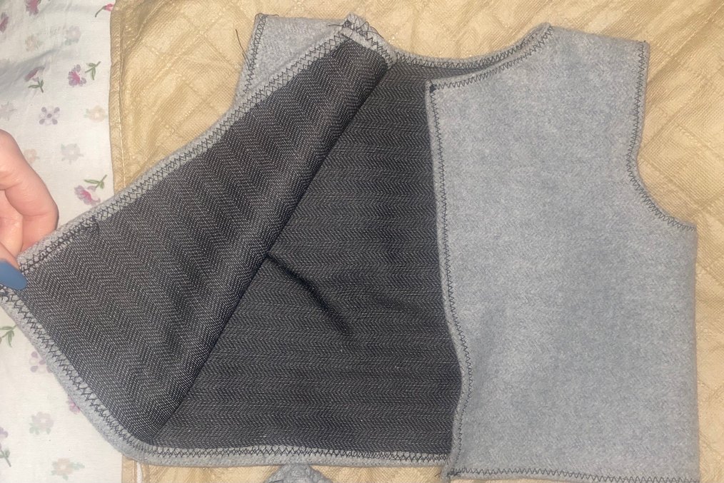 Kız Çocuk Gri etekli takım - Görsel 4