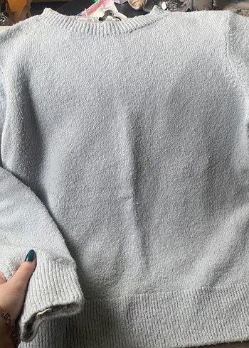 Buz mavi lcw kışlık kazak - Görsel 4