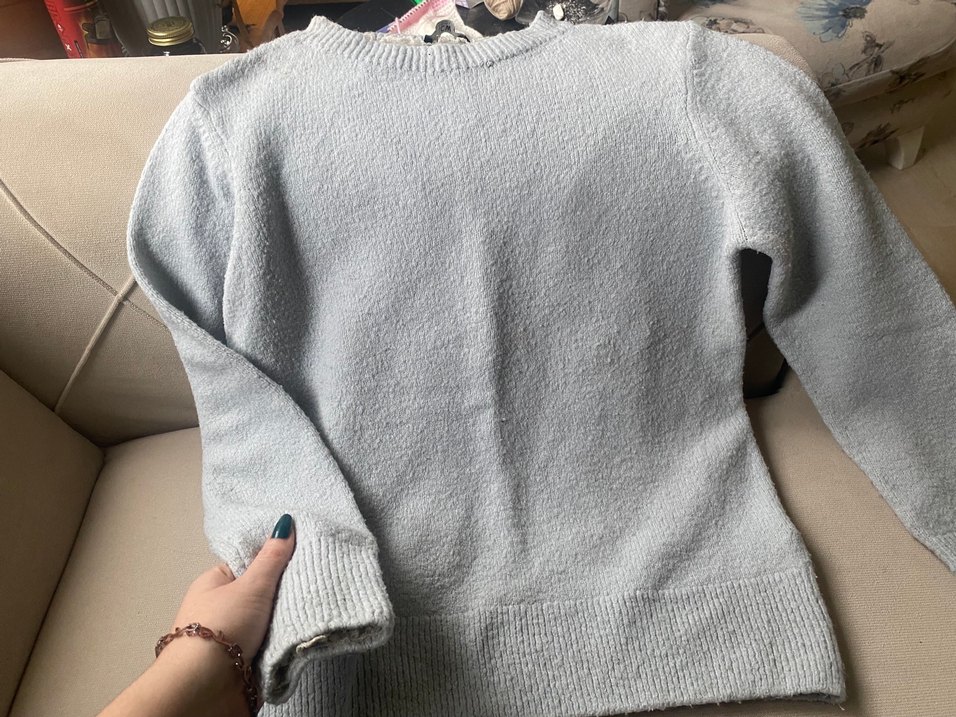 Buz mavi lcw kışlık kazak - Görsel 4