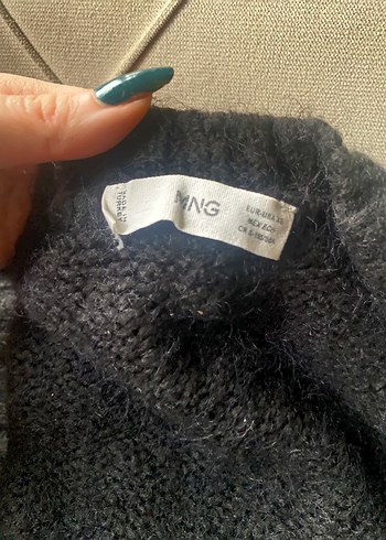 Mango düğme detaylı kazak - Görsel 2