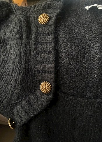 Mango düğme detaylı kazak - Görsel 8