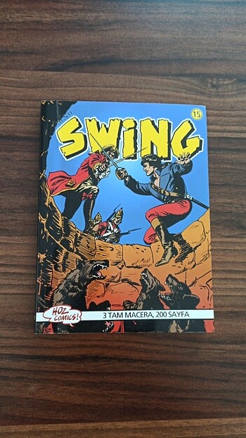 Kaptan Swing Cilt 15 çizgi roman