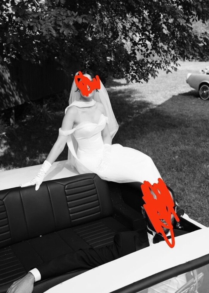 Sade vintage Gelinlik - Görsel 2