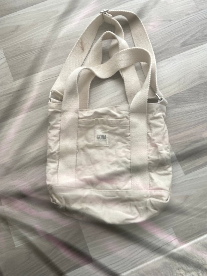 Krem Keten Kadın Çanta - Görsel 2