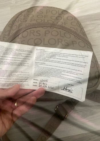 Kadın Kahverengi Deri Sırt Çantası ve Cüzdan Seti - Görsel 8